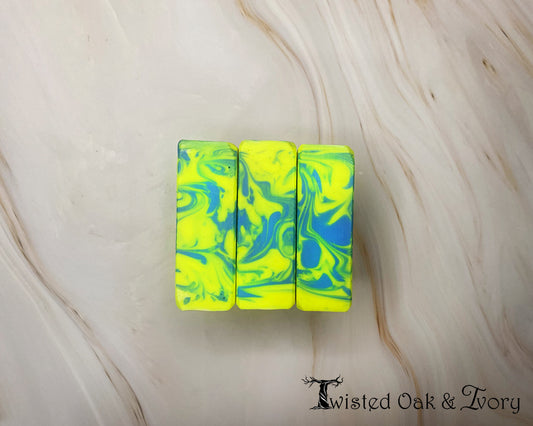 Neon White Tea & Ginger Luxury Body Bar